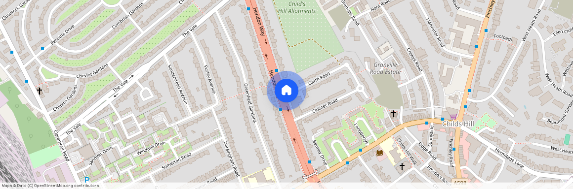 Garth Road, London, NW2