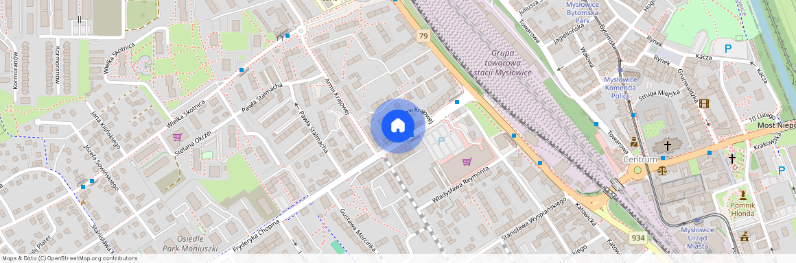 ul. Fryderyka Chopina, Mysłowice, śląskie