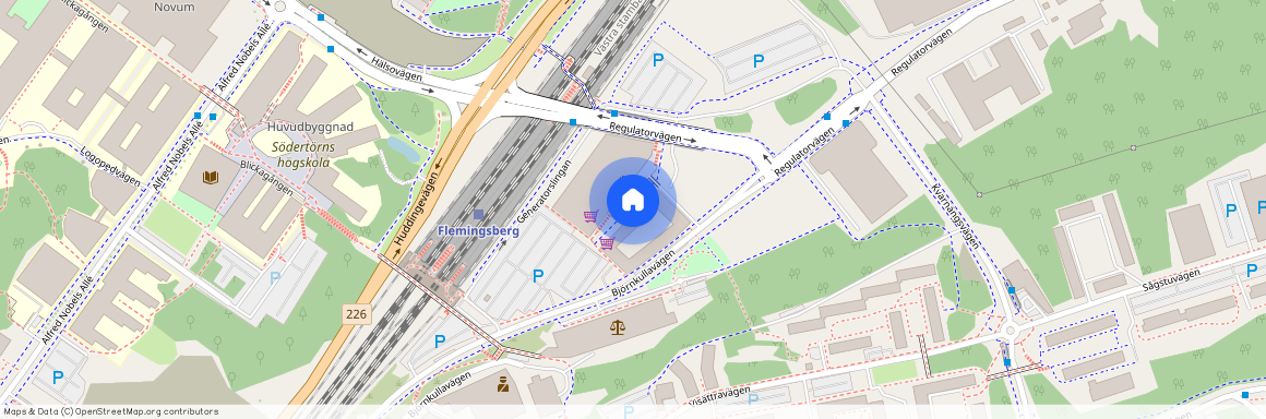 Flemingsberg, Huddinge, Stockholm, Ebba Bååts torg 21