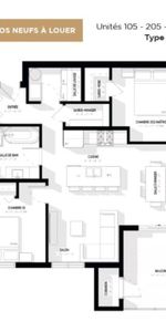 Logement 41/2 neuf ,électroménagers inclus. - Photo 4