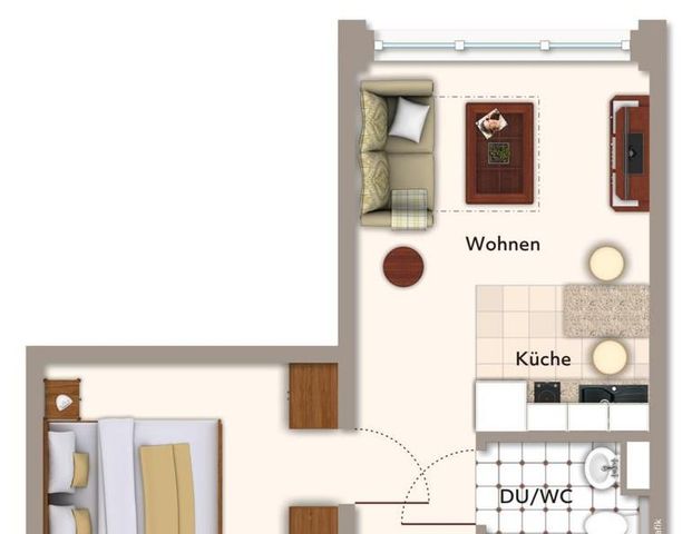 Betreutes Wohnen! Attraktive 2 Zimmer Wohnung in der Esslinger- Innenstadt! - Photo 1