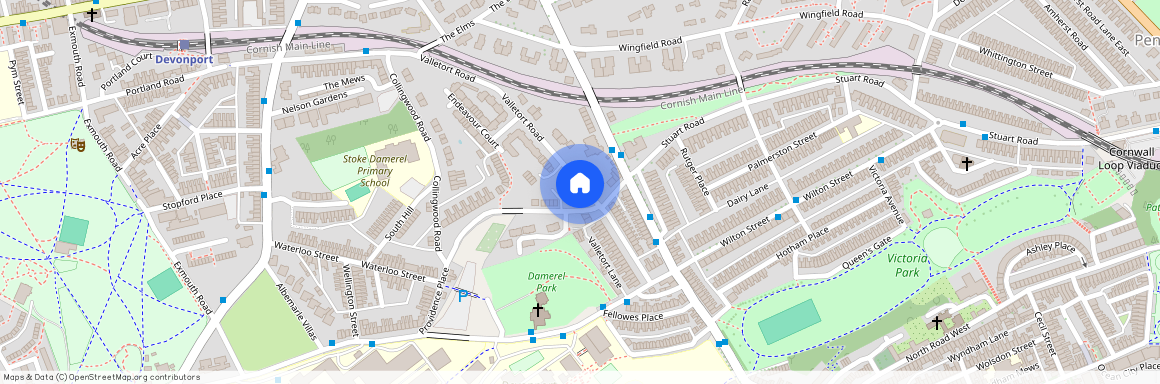 Valletort Road, Stoke