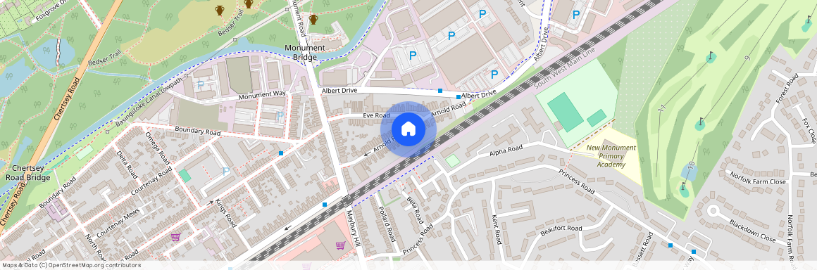 Arnold Road, Woking, GU21