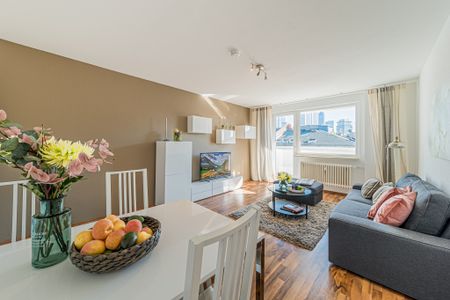 City-Residence: Moderne 3-Zimmer-Wohnung mit Balkon und 2 Schlafzimmern - Photo 5