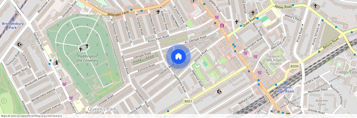Charteris Road, Queen's, NW6