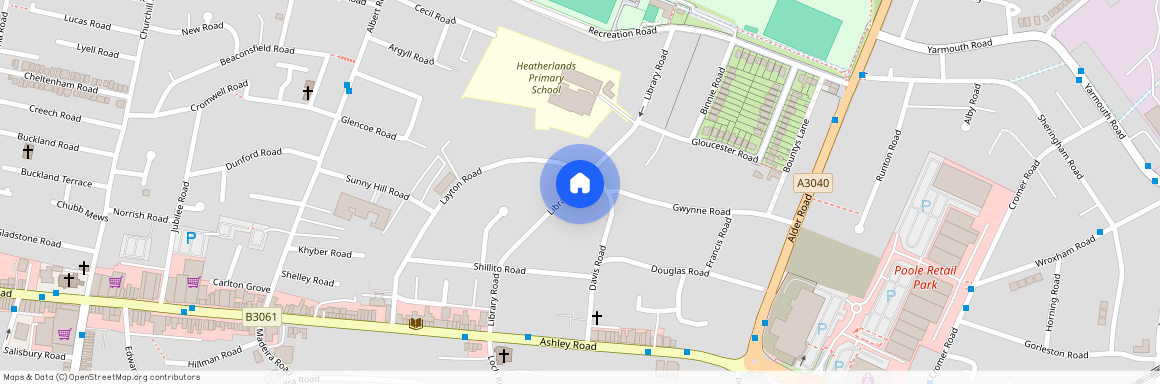 Library Road, Parkstone