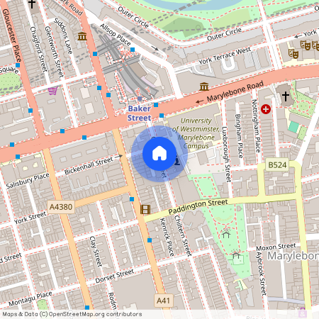 York Mansions, Chiltern Street, Marylebone, London, W1U