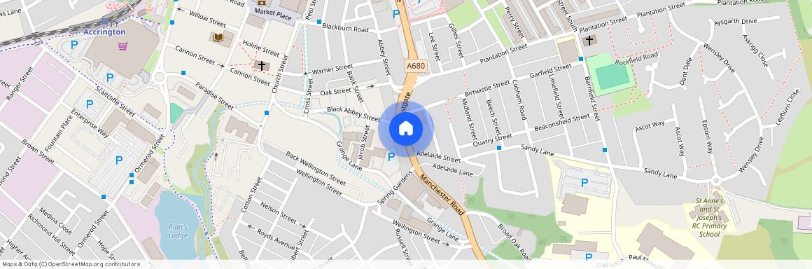 Abbey Street, Accrington, Lancashire, BB5