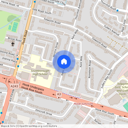 Kent Way, KT6, London