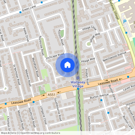 Kinross Road, Wallasey, Merseyside, CH45
