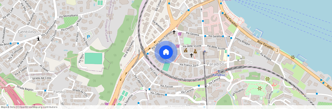 via Zorzi 24A, 6900 Paradiso