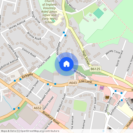 Middlegate, Birstall, Batley, WF17