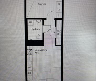 Täby - 2rok - tillsv - 13.800kr/mån - Photo 3