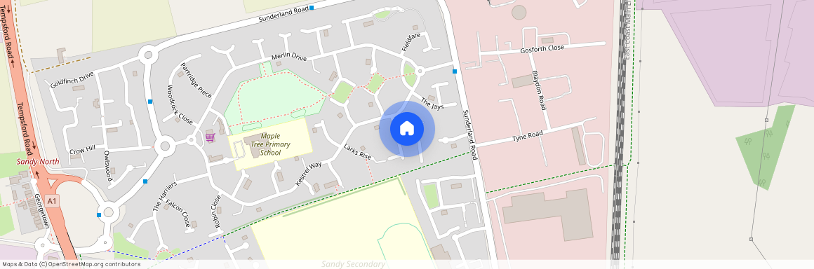 Weavers Green, Sandy, SG19