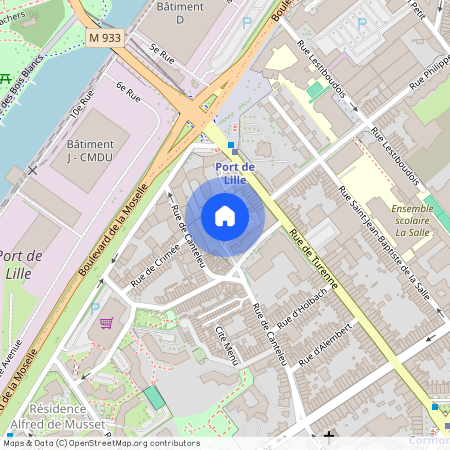 2 RUE MICHEL SERVET, 2EME ETAGE APPT N 14, LILLE VAUBAN PORT DE LILLE