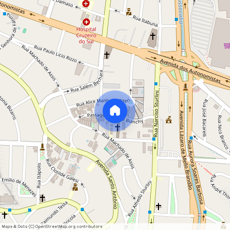 Passagem Ângelo Bianchy, Centro, Osasco