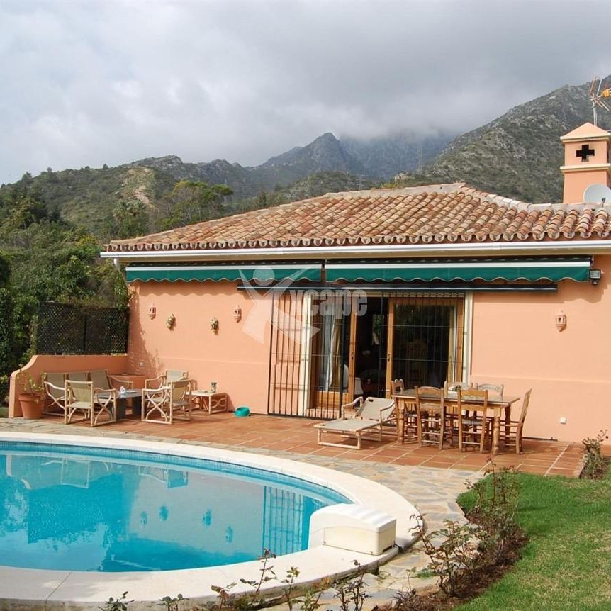 Villa for rent in Cascada de Camoján, Marbella, Málaga, Costa del Sol - Photo 1