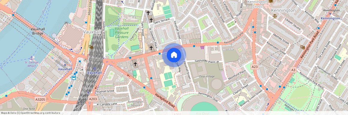 Oval Village, Gasholder Place