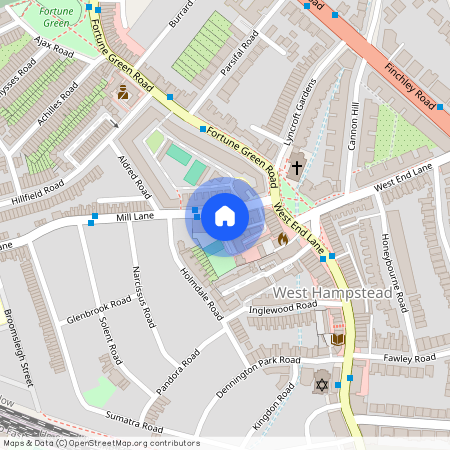 Mill Lane, West Hampstead, London, NW6