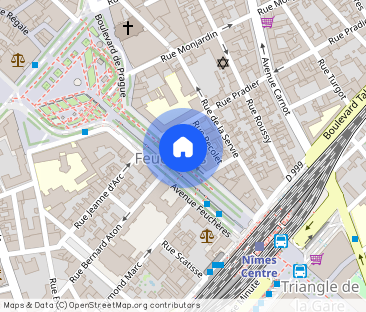 NIMES PRÉFECTURE-BEAUX ARTS - LOCATION MEUBLÉE ÉTUDIANT - STUDETTE ... - Photo 1
