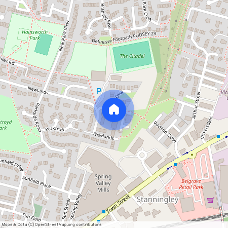 Pavilion Gardens, Farsley, Pudsey, West Yorkshire