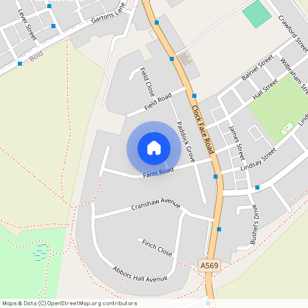 Clock Face Road, Clock Face, St. Helens, WA9