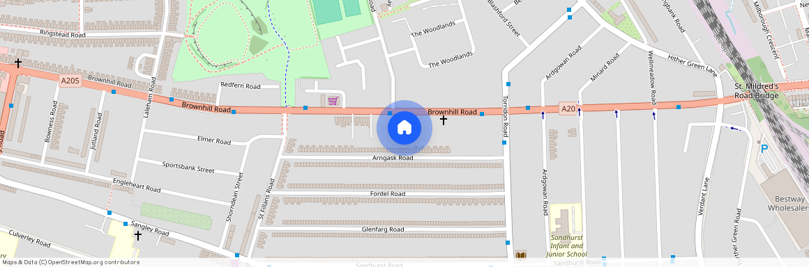 Brownhill Road, Catford, London, SE6
