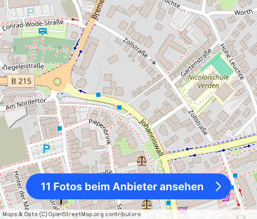 2 Zimmer Wohnung mitten in Verden an der Fußgängerzone - Foto 1