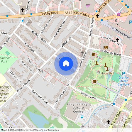 20 Arthur Street - Brand New Kitchen & Great Location, £120, Loughborough