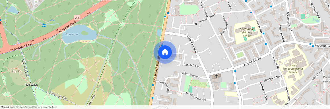 Wimbledon Park Side, Wimbledon Common, SW19