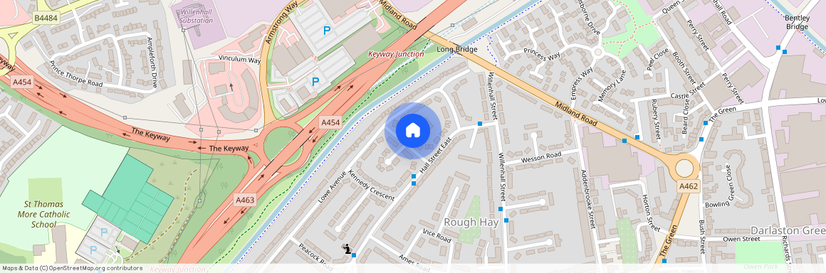 Hampton Place, Wednesbury