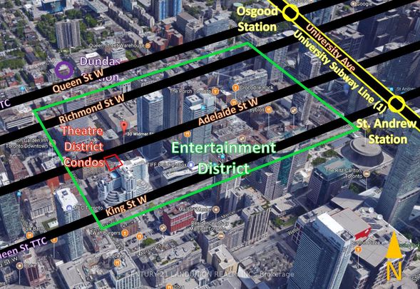 For Lease - 8 Widmer Street Unit# 3707, Toronto, Ontario - Photo 1