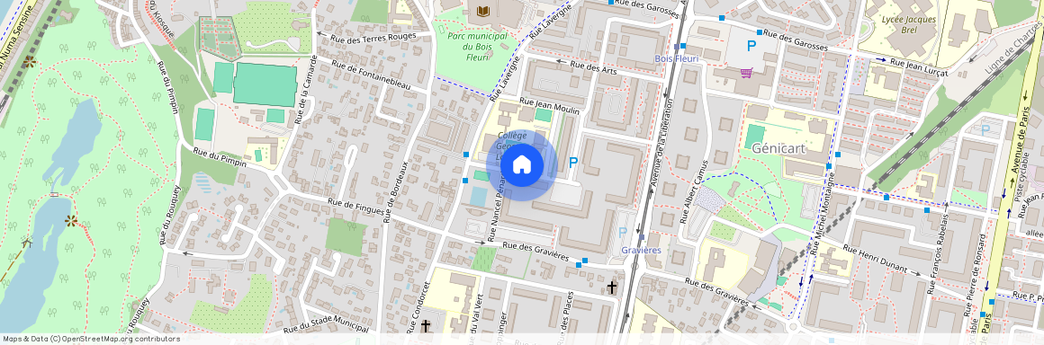 Rue du Général Delestraint, Francja, Lormont