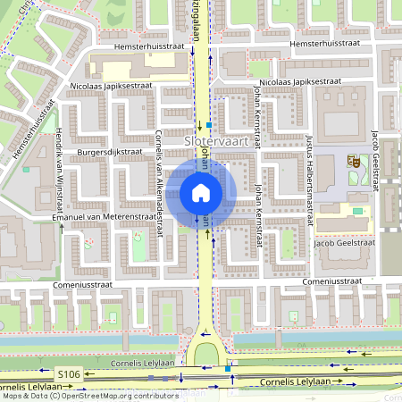 Slotervaart-Noord, 1065 JE, Johan Huizingalaan, Amsterdam