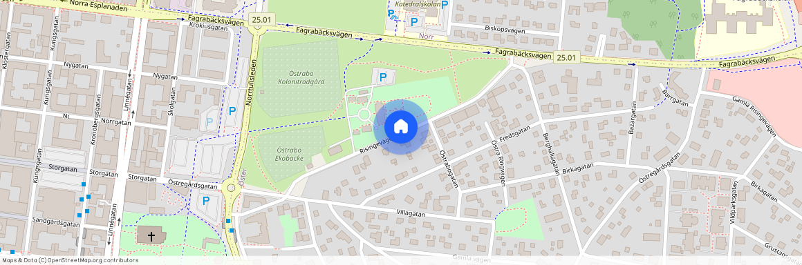 Risingevägen, Växjö