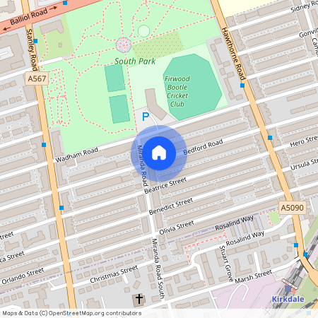 First Floor Flat Bedford Road, Bootle, Merseyside, L20