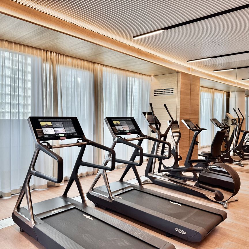DANUBEFLATS: Top möblierte 3 Zi mit hochwertiger Ausstattung und Annehmlichkeiten (Pool, Gym, Bar) - Photo 1