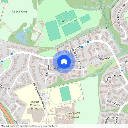 Bramble Twitten, East Grinstead, West Sussex, RH19