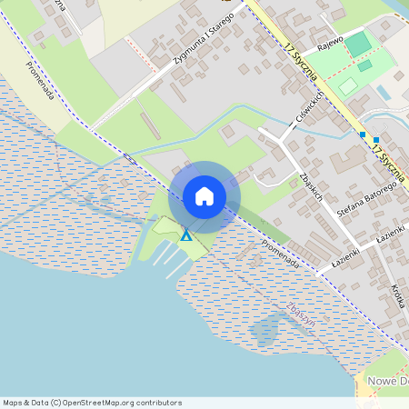 ul. Promenada, Zbąszyń, Zbąszyń, nowotomyski, wielkopolskie