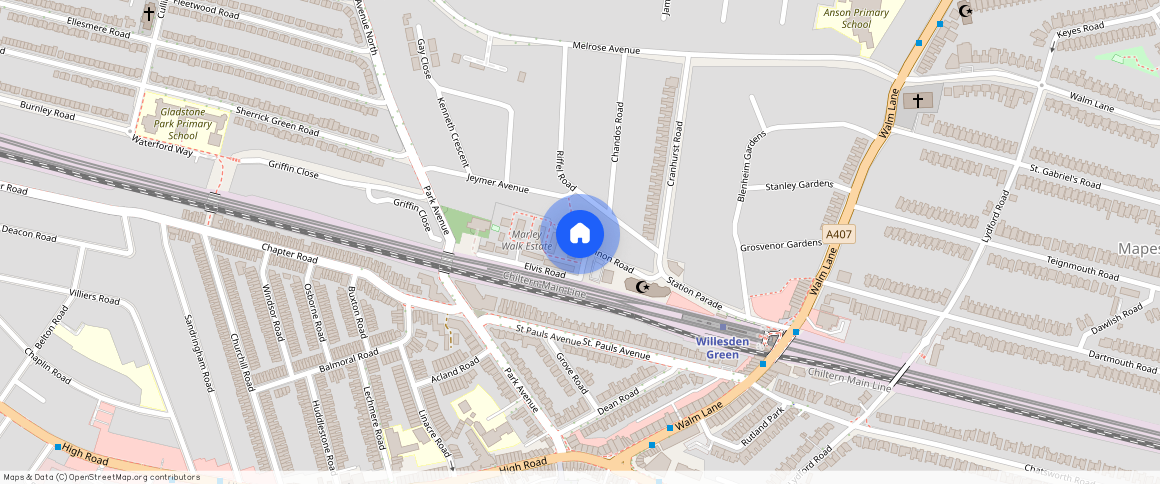 Marley Walk, London, NW2