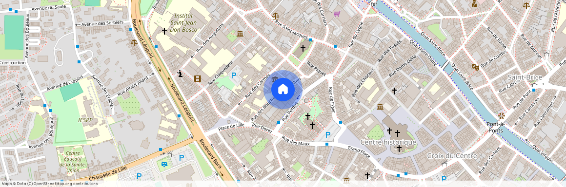 Rue des Bouchers Saint-Jacques 18, 7500 Tournai, België