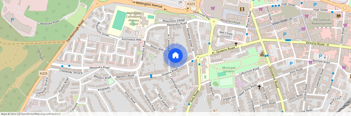 Cambridge Road, Aldershot GU11, London