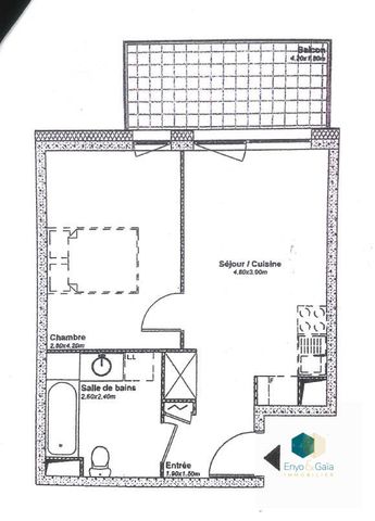 Appartement 2 pièces de 36,60m² à Strasbourg avec balcon - Photo 5