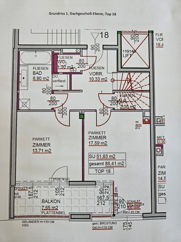 Exklusive City-Maisonette mit Panoramablick, Kamin & Abendsonne über der Stadt - Foto 4