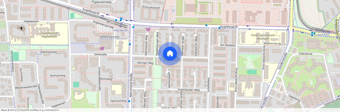 Tilsiterstraße, 30659 Hannover - Bothfeld-Vahrenheide