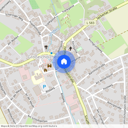 74743, Seckach  Großeicholzheim