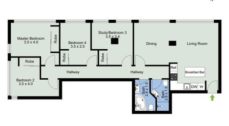 4BR Apartment Wellington - Photo 4