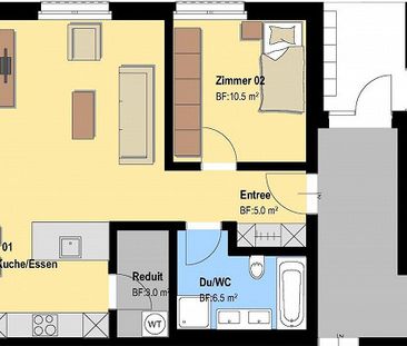 Moderne und ansprechende Neubauwohnung an ruhiger und idyllischer L... - Foto 2