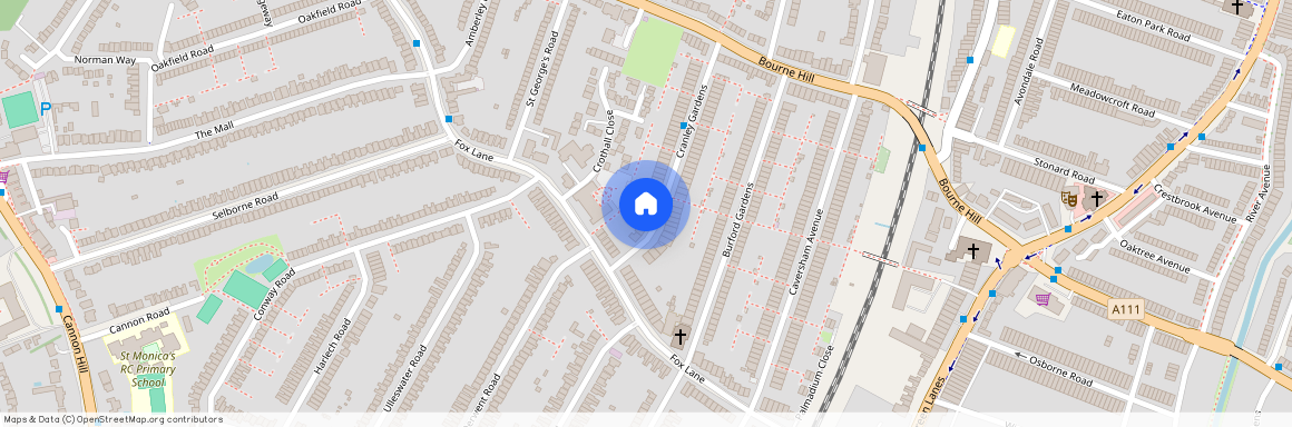 Cranley Gardens, Palmers Green, London, N13