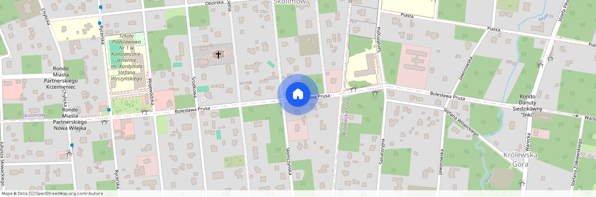 Piaseczyński, Bolesława, Prusa, Konstancin-Jeziorna, Bolesława, Prusa